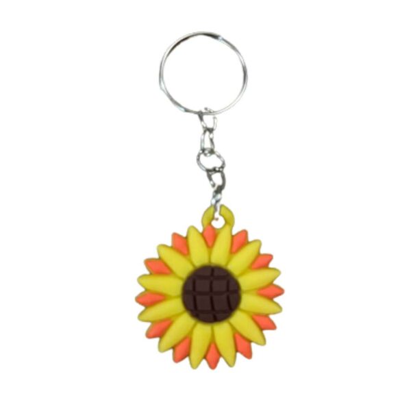 Sunflower Keyring