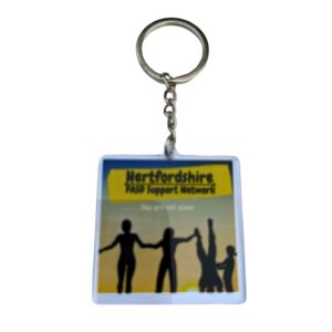 Herts FASD Keyring logo